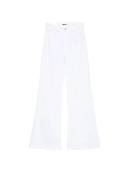 Blugi evazați Lois Jeans evazate alb