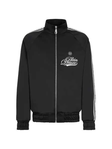 Geacă Philipp Plein cu dungi negru