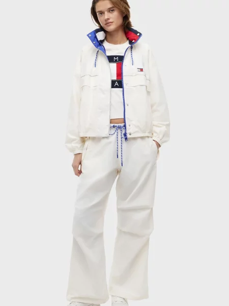 Брюки Tommy Jeans белые