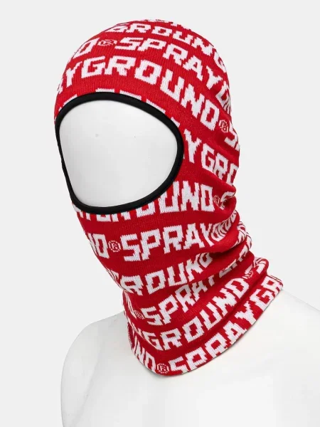 Шапка Sprayground красная