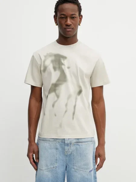 Heliot Emil tricou din bej