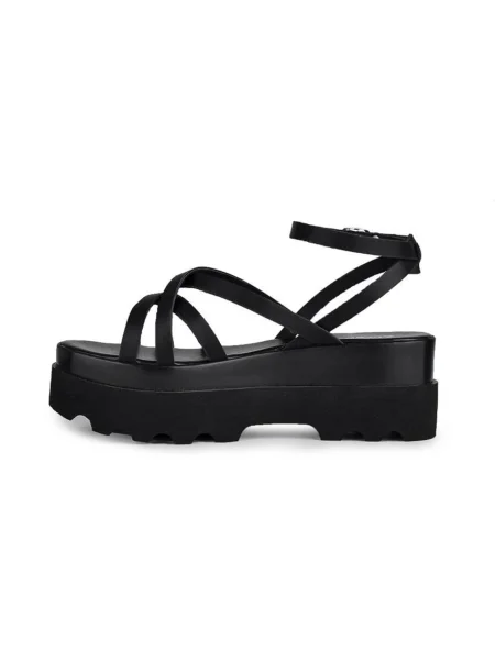 Altercore sandale Dolo femei cu platforma negru