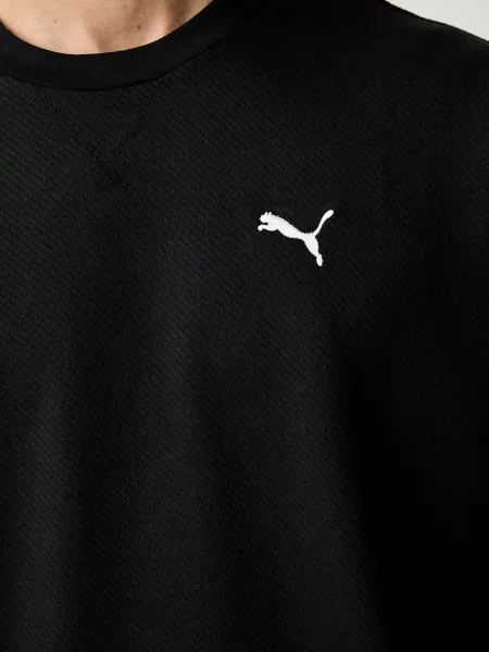 Puma футболка з бавовною Essentials Elevated