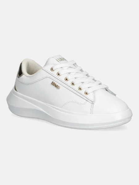Sneakerși Liu Jo din piele alb