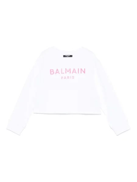 Bluza dziecięca Balmain biała