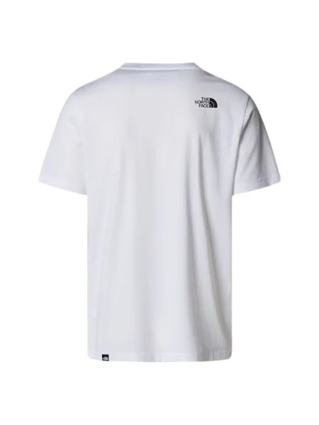 Тениска The North Face Fine Tee с принт бяло