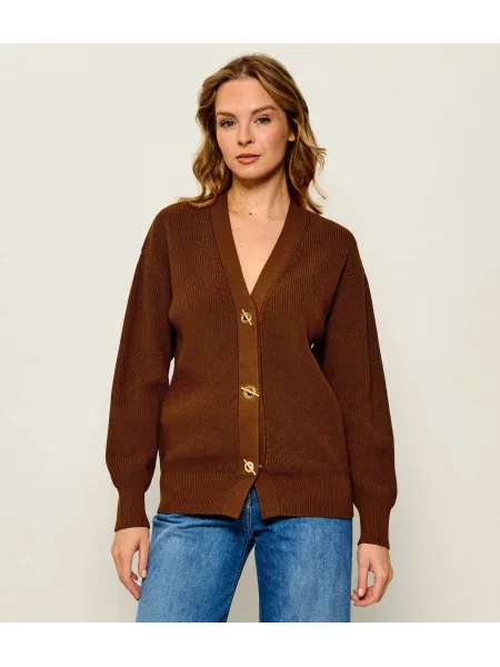 Elisabetta Franchi Cardigan | Oversize fit maro