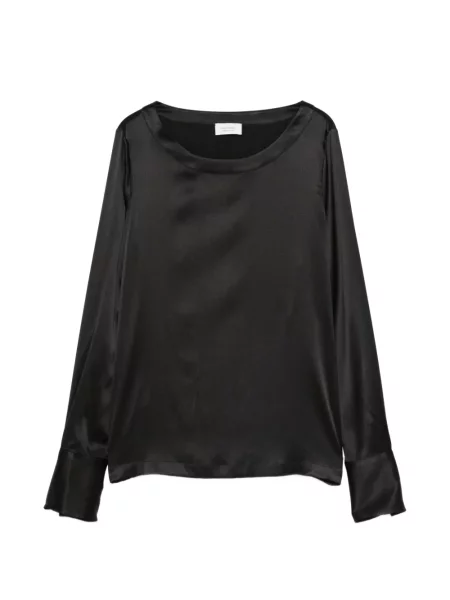 Długa bluzka Mazzarelli czarna