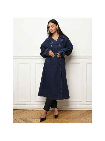 Palton La Modeuse albastru