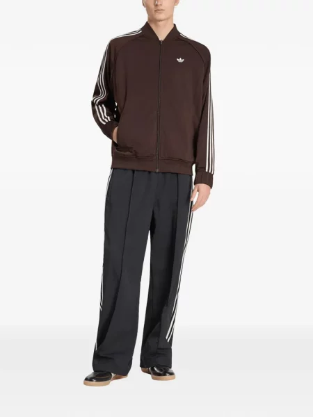 Tricou Adidas alergare cu șireturi din dantelă negru