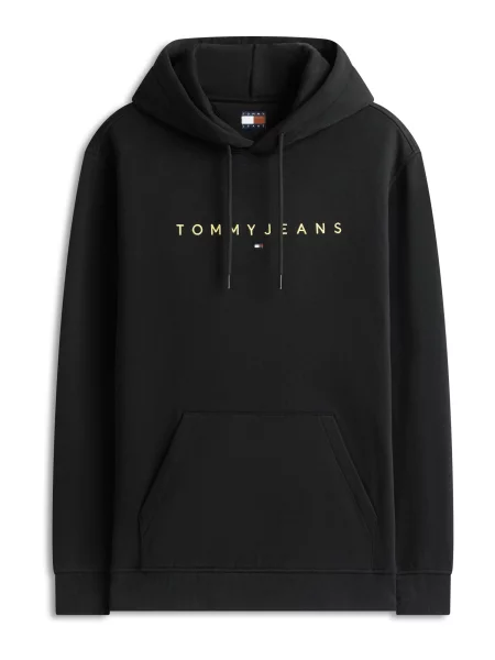 Palton Tommy Jeans negru