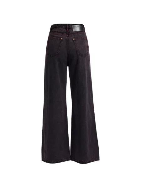 Blugi cu picior larg One Teaspoon negru