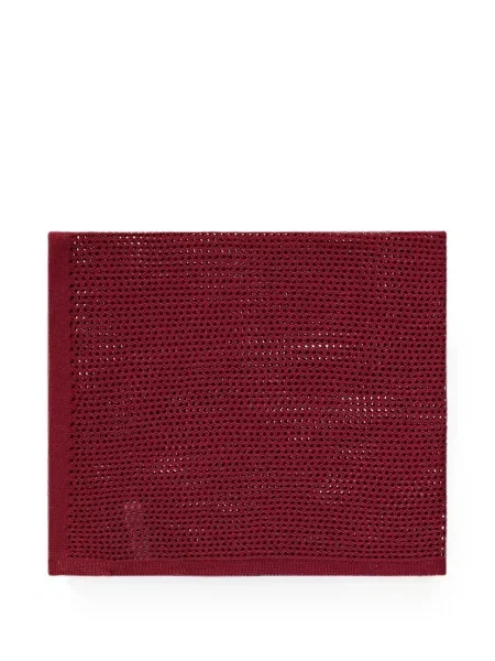 Cravată Zegna tricotate roșu