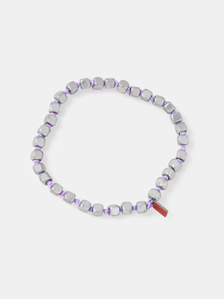 Гривна HUGO мъжка виолетово