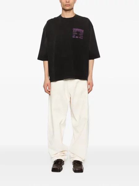 Grafic tricou Willy Chavarria negru