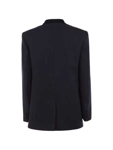 Sacou Weekend Max Mara de catifea albastru