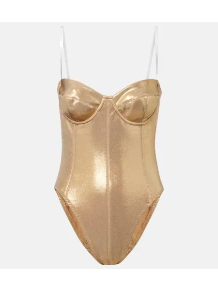 Bodi Norma Kamali zlatna