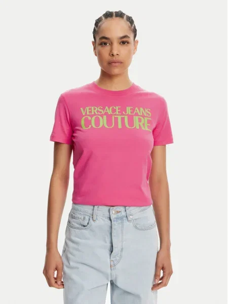 Versace Jeans Couture Tricou roz