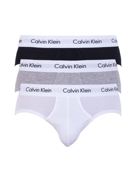 Hlačke Calvin Klein siva