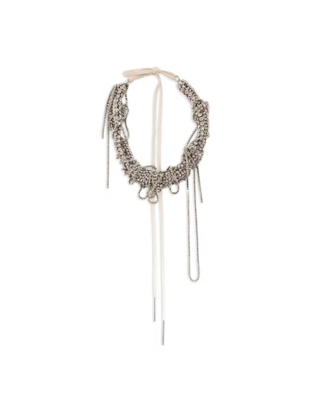 Naszyjnik Dries Van Noten szary