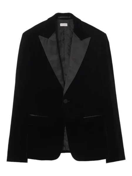 Costum Burberry de catifea negru