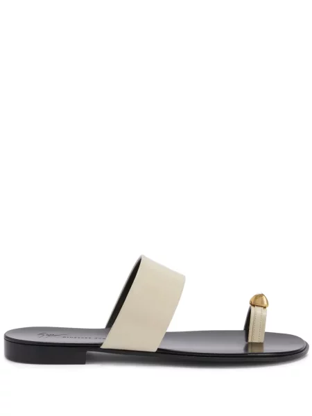 Sandale Giuseppe Zanotti din piele alb