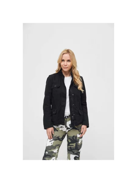 Kurtka skórzana Brandit czarna