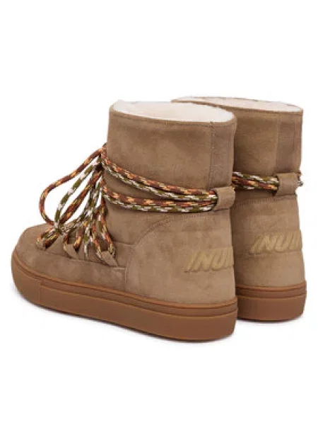 Inuikii Hótaposó Suede Double bézs