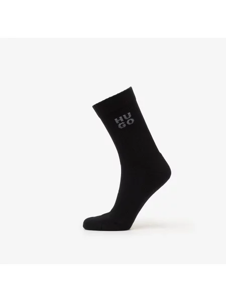 Чорапи Hugo Boss черно