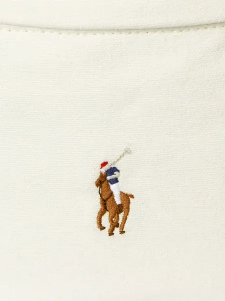 Шапка с козирки Polo Ralph Lauren с десен рибена кост от рипсено кадифе черно