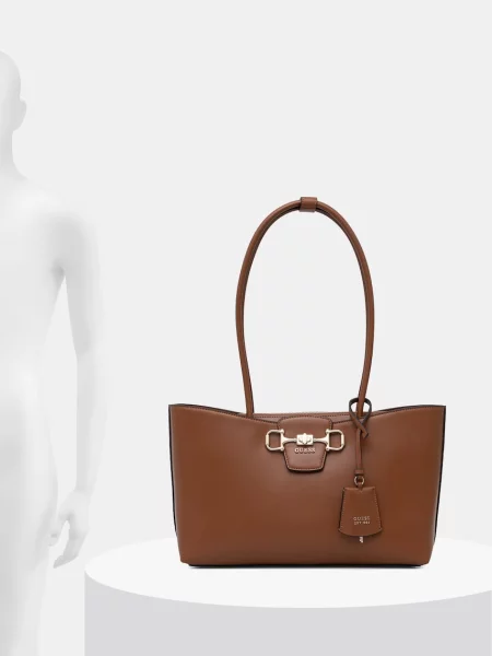 Кожаная сумка Guess