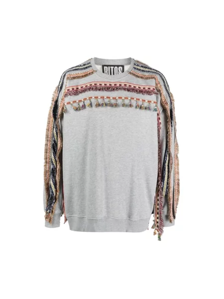 Haftowana bluza Ritos szara