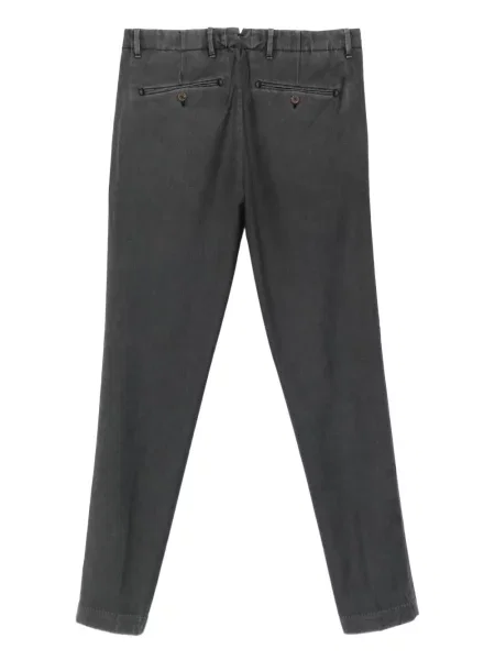 Pantaloni Myths plisate gri