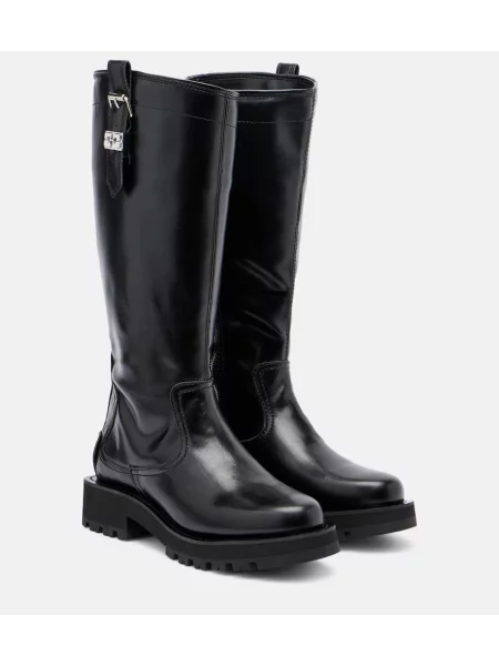 Cizme Ganni cu tepi negru