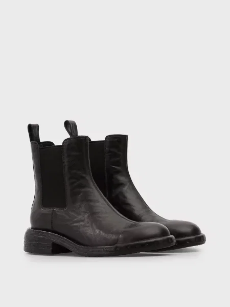 Кожаные сапоги Prpy черные