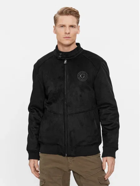 Guess Преходно яке черен