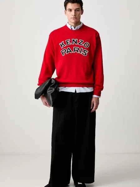 Kenzo pulover pentru bărbați cu lână