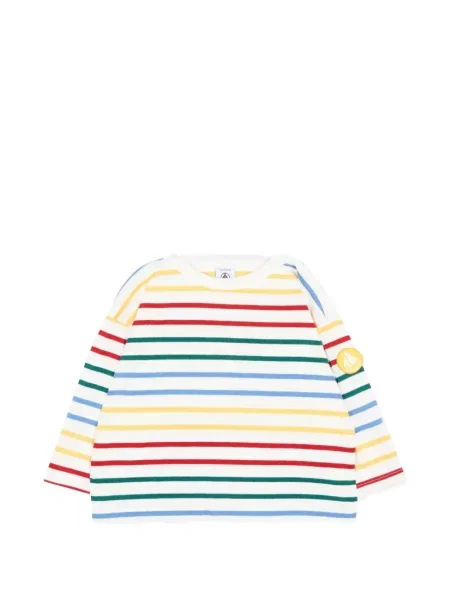 Koszulka dziecięca Petit Bateau biała
