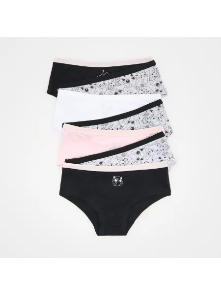 Reserved GIRLS` BRIEFS MULTI černý