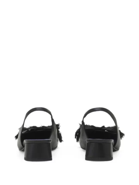 Pantofi cu toc Lanvin cu funde slingback negru