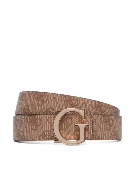 Guess ремінь коричневий