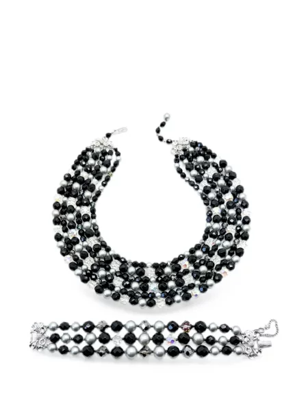 Colier Jennifer Gibson Jewellery de culoare solidă negru