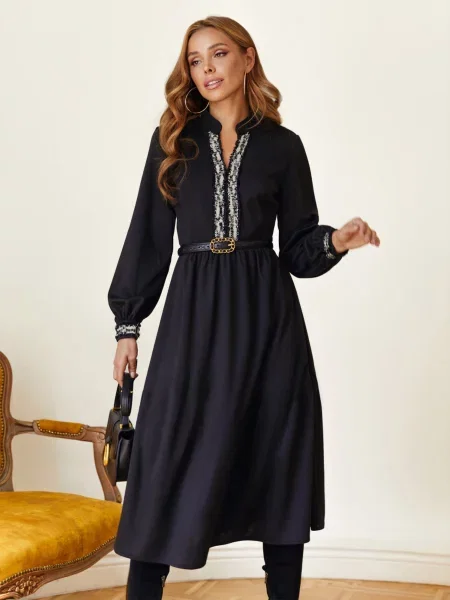 Сукні Dressa віскоза/поліестер чорний