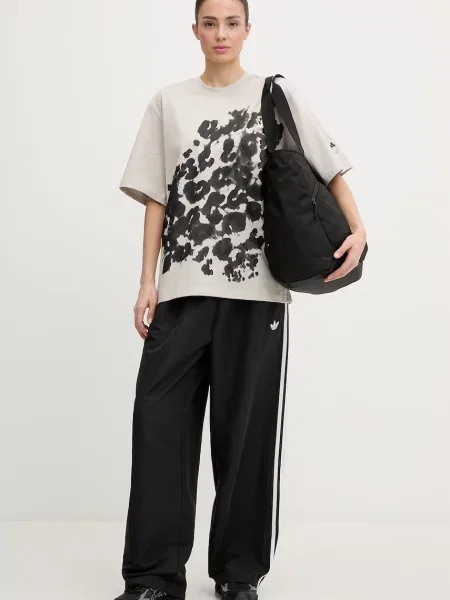 Adidas by Stella McCartney t-shirt beżowa