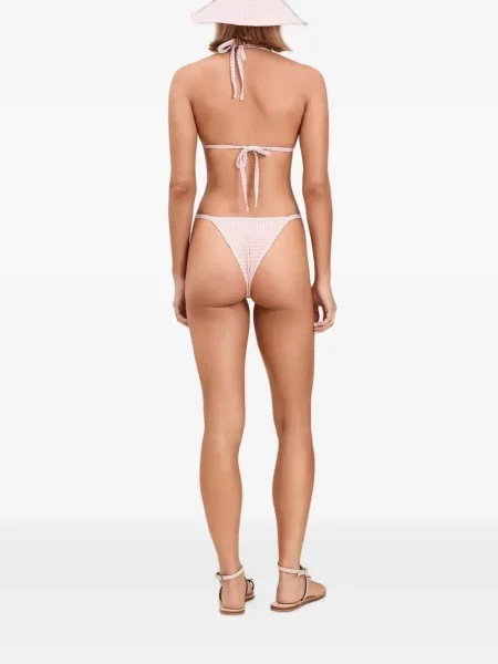 Карирани бикини Devon Windsor розово