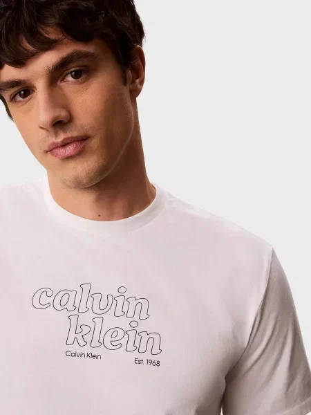 Футболка Calvin Klein Jeans белая