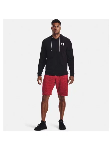 Froté mikina na zip Under Armour černá