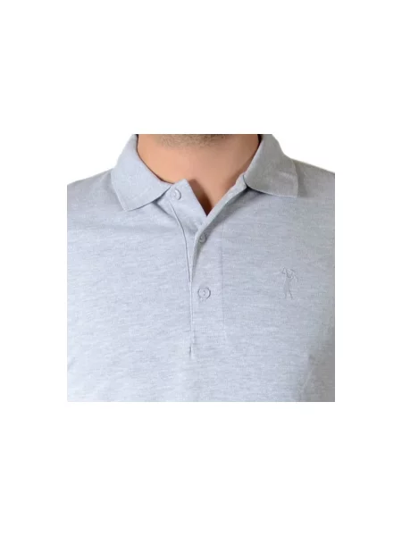 Polo majica Marion Roth siva