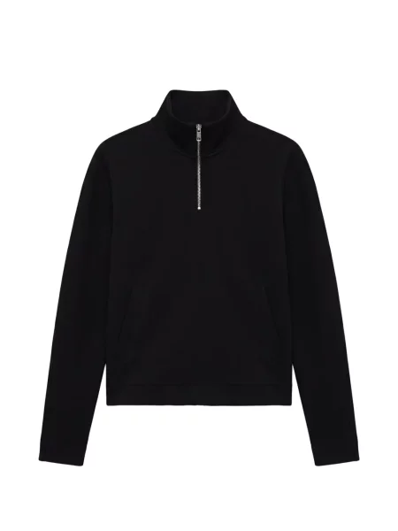Hanorac cu fermoar Calvin Klein negru