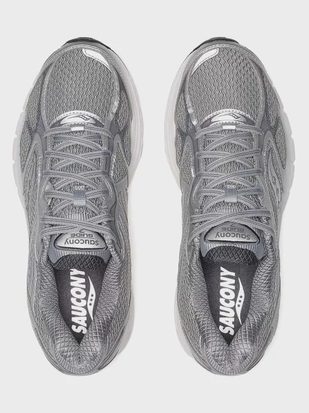 Кроссовки Saucony серебряные